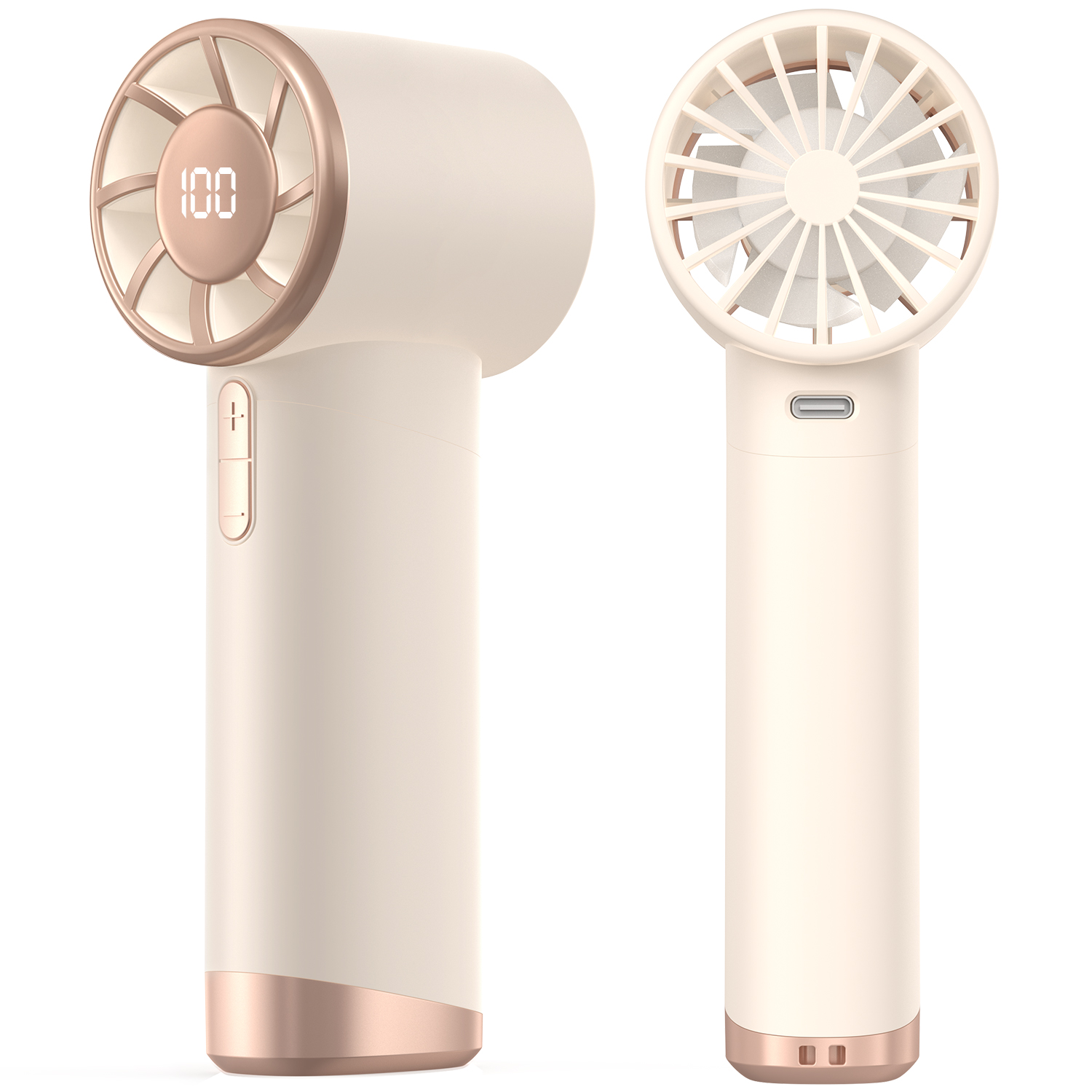 Outdoor Camping Fans - Portable Handheld Fan, Speed (1-100) Adjustable