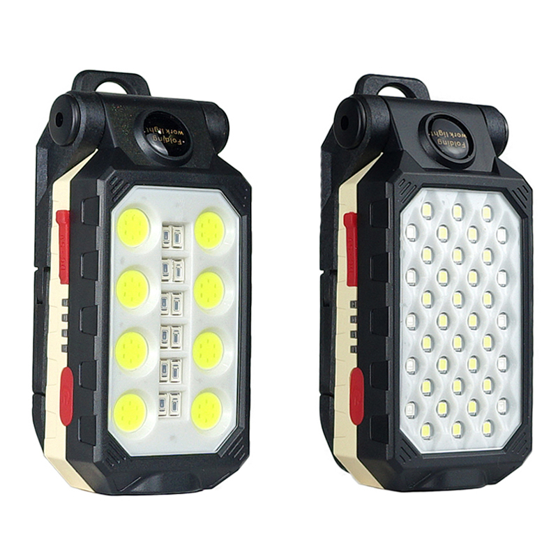 Outdoor Camping Lampe - USB Rechargeable COB Work Light Portable