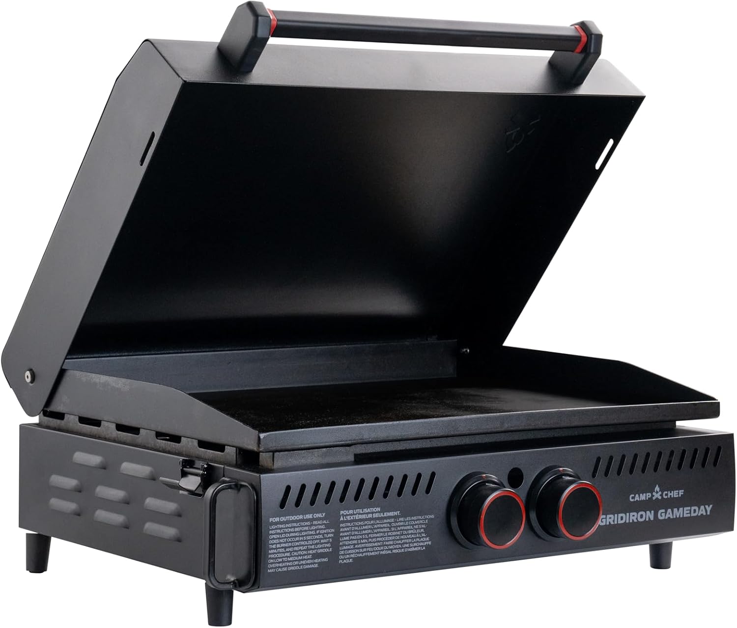 Outdoor Camping Zone - 24-Inch Portable Propane Flat Top Tabletop