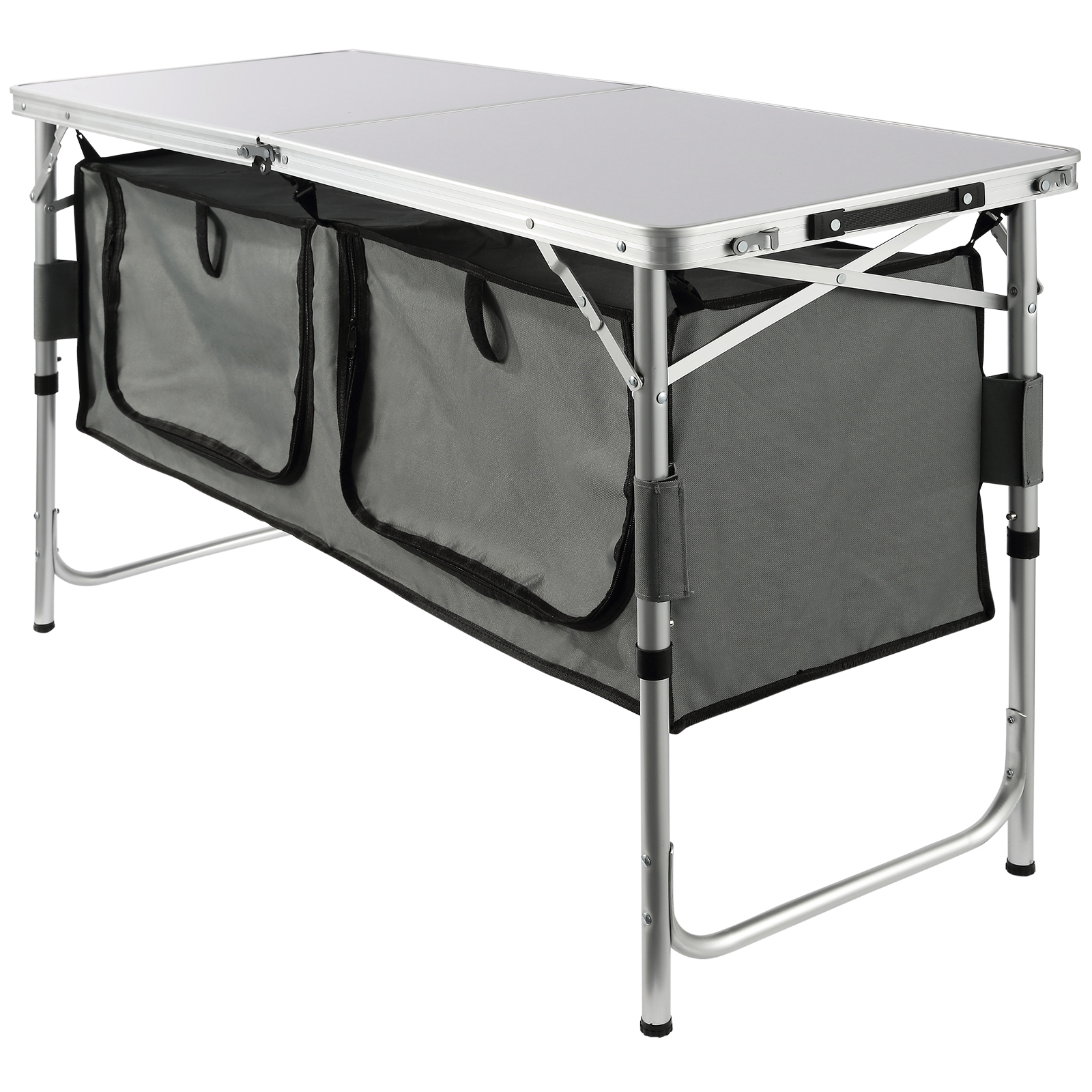 Outdoor Camping Kitchen Setup - Camping Kitchen Table, Quick Set-up Folding