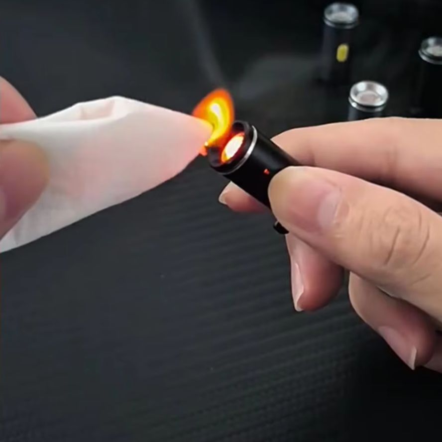 Outdoor Windproof Lighter - Type-c Mini Lighter Windproof Heating Wire