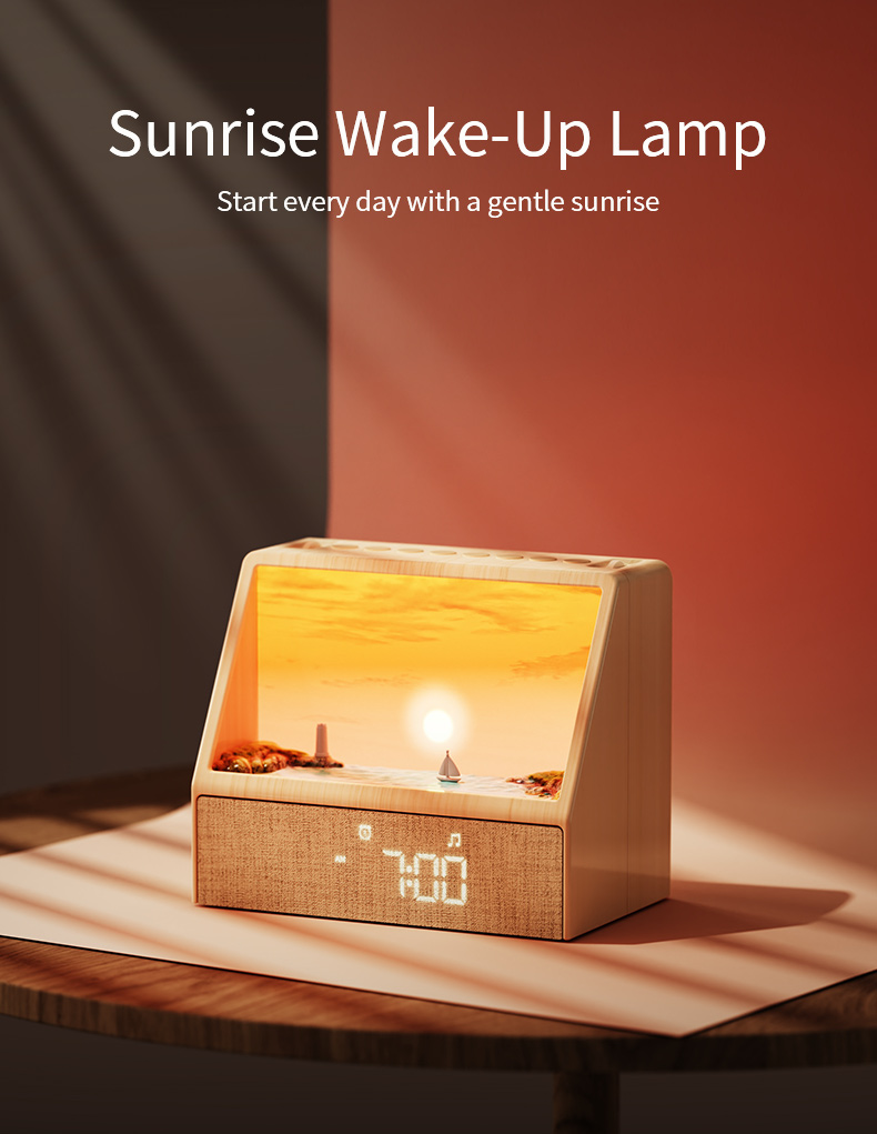Outdoor Camping Table - Star Projector Sunset Lamp Portable Bedside