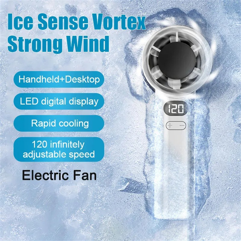 Outdoor Camping Fans - Portable Handheld Fan 120 Wind Speeds