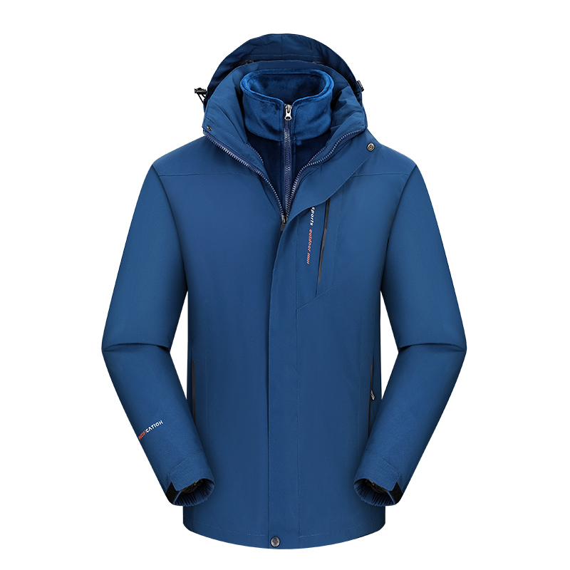 Outdoor Camping Brands - Men Outdoor Plus Velvet Windproof Mountaineering