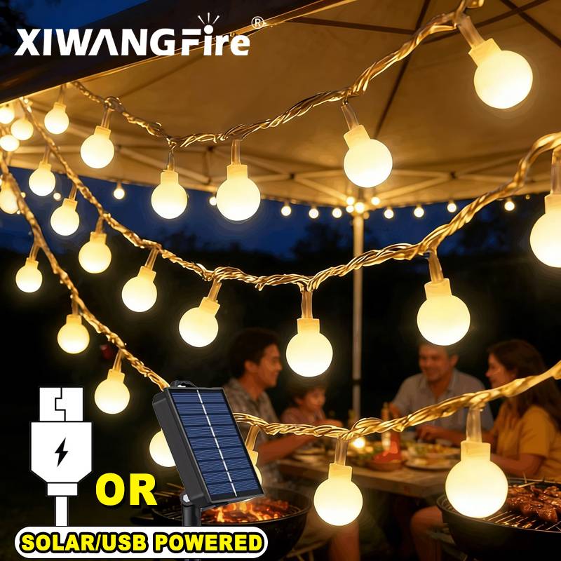 3-10M Solar/USB/Battery String – обзор и цена Outdoor Camping Tent Waterproof