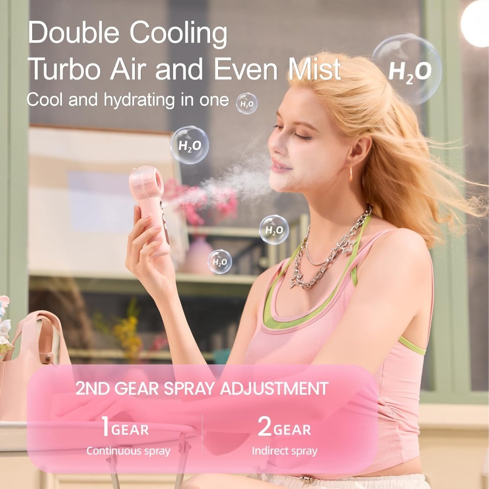 Portable Fan with Mist, Person – обзор и цена Outdoor Camping Water Tank