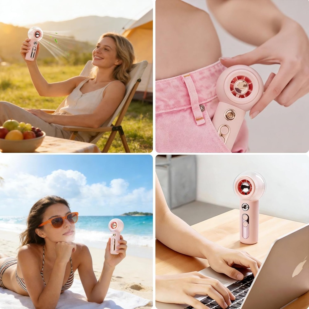 Portable Fan with Mist, Person – обзор и цена Outdoor Camping Water Tank