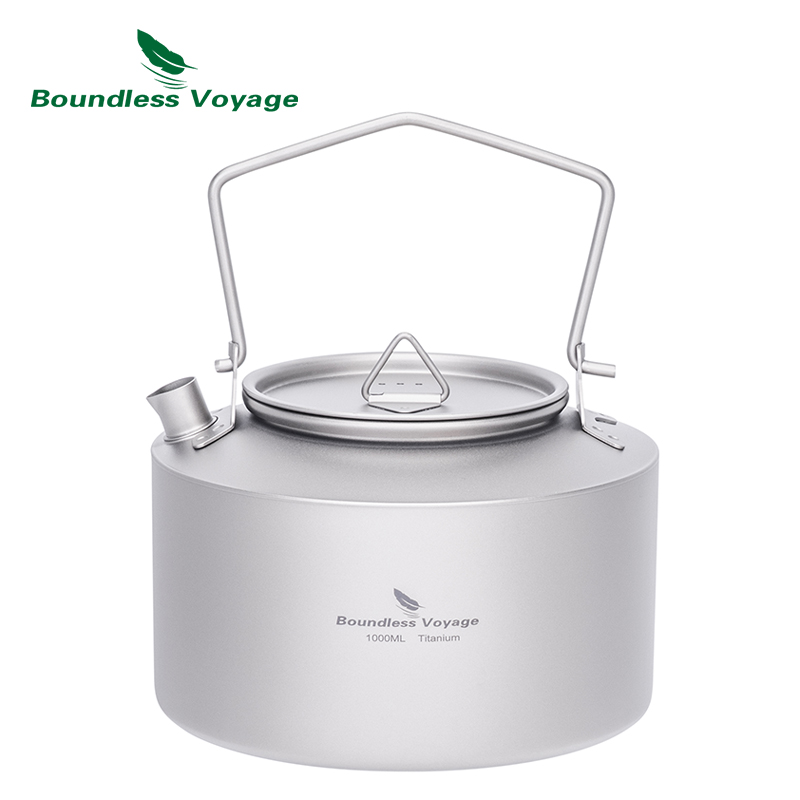 Boundless Voyage Titanium Kett – обзор и цена Outdoor Camping Kettle