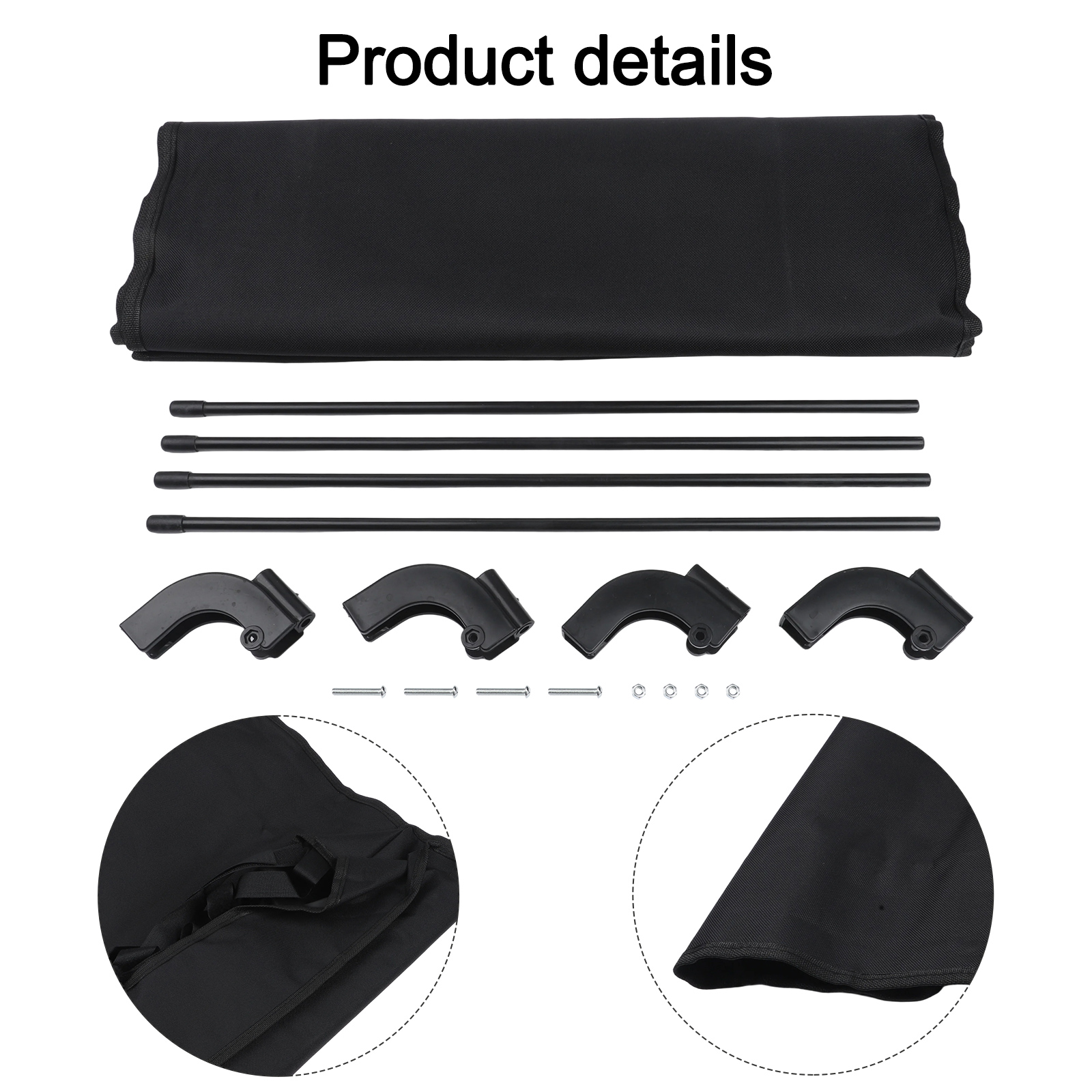 1Set Removable Awning Canopy   – обзор и цена Outdoor Camping Vehicle Wagon