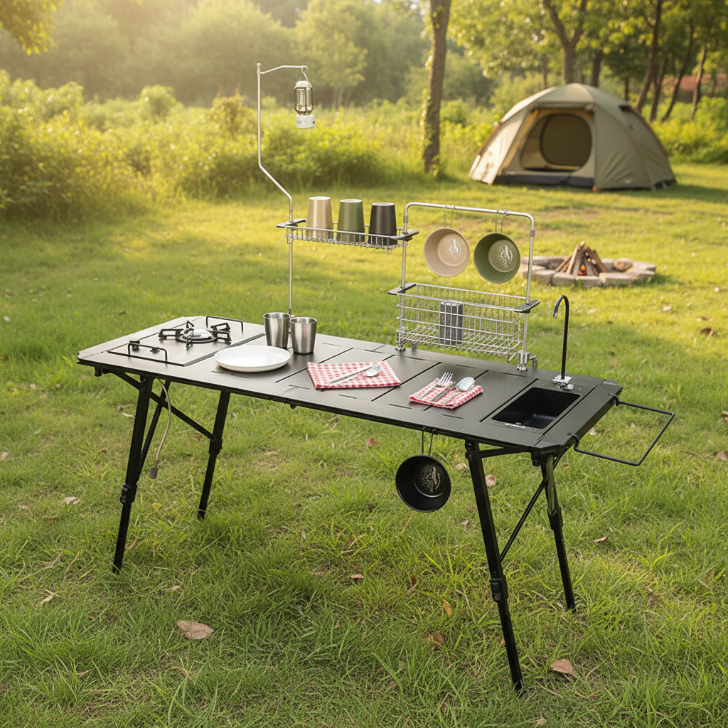 Portable Aluminum Alloy Igt Ta – обзор и цена Outdoor Camping Table