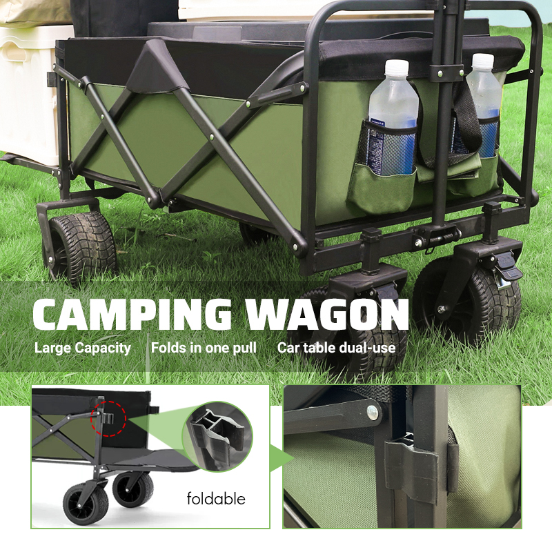 custom.Portable Stainless Stee – обзор и цена Outdoor Camping Vehicle Wagon