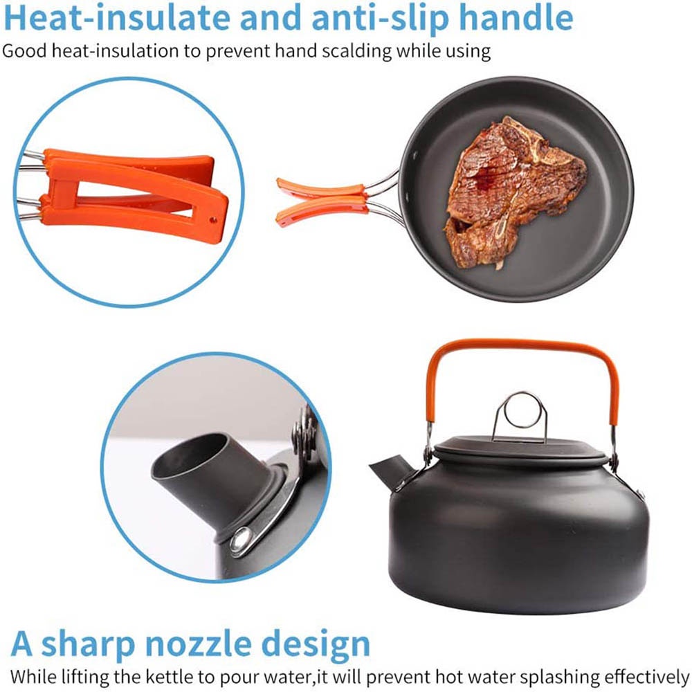 Outdoor camping cooker portabl – обзор и цена Outdoor Camping Kettle