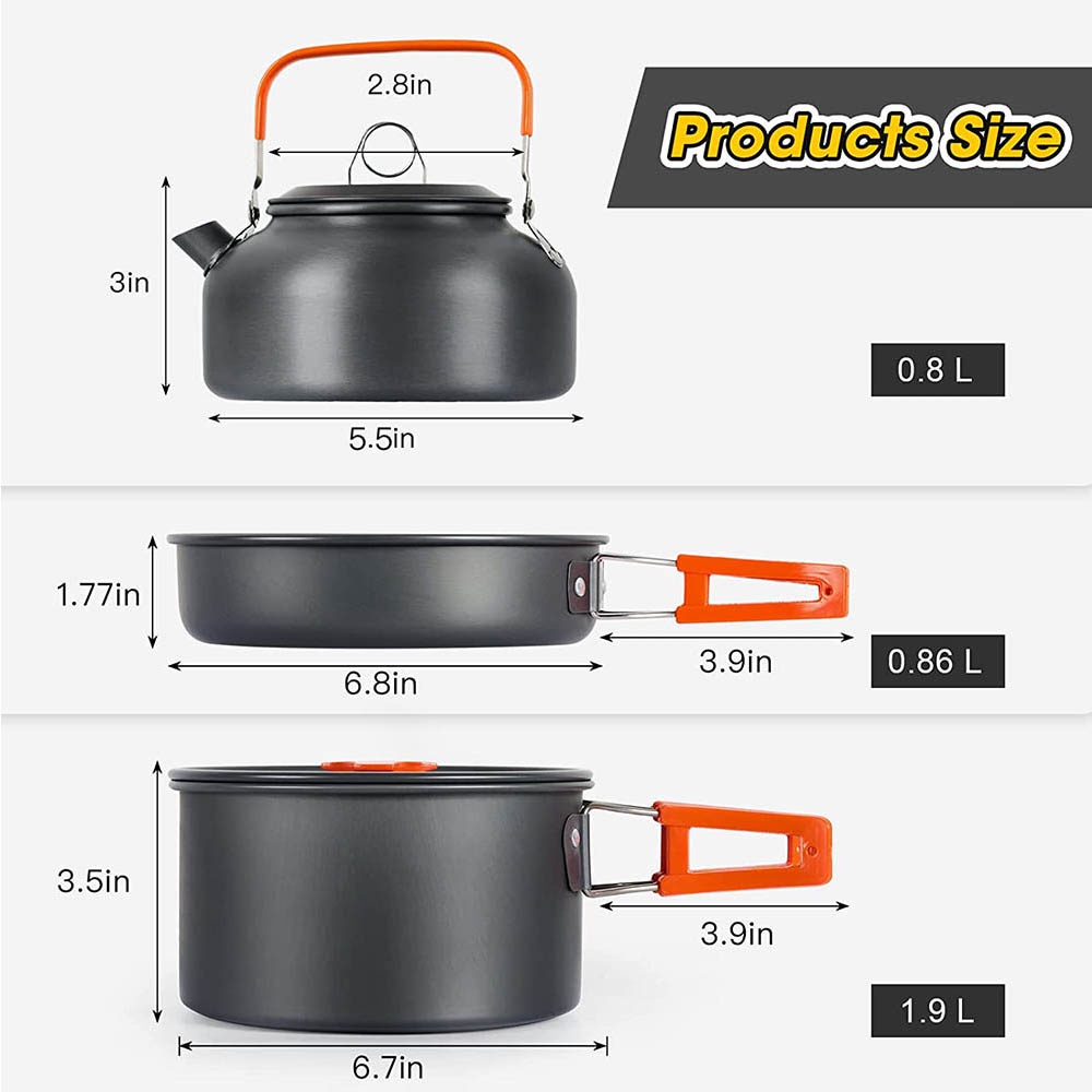 Outdoor camping cooker portabl – обзор и цена Outdoor Camping Kettle