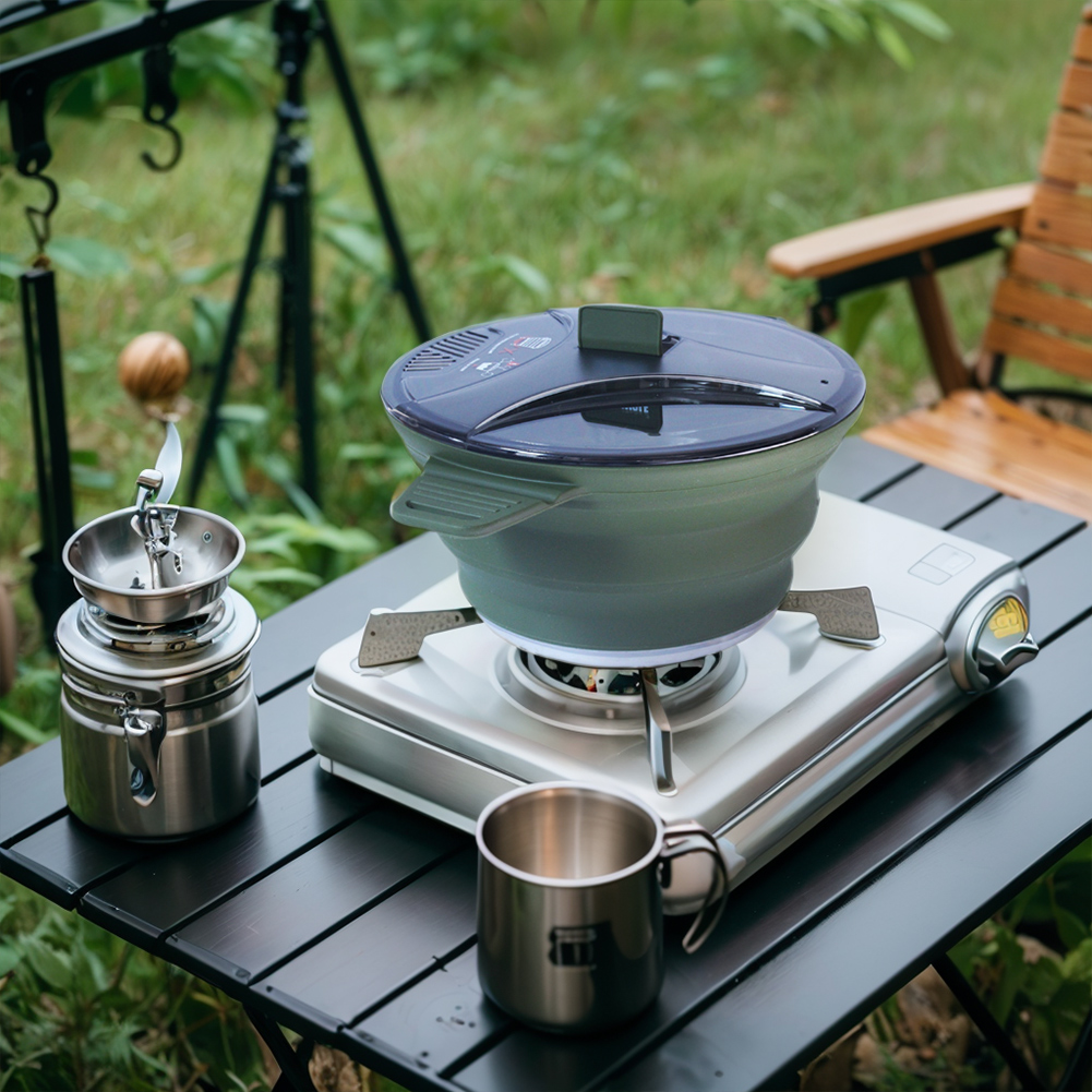 Outdoor Camping Folding Pot, S – обзор и цена Outdoor Camping Utensils