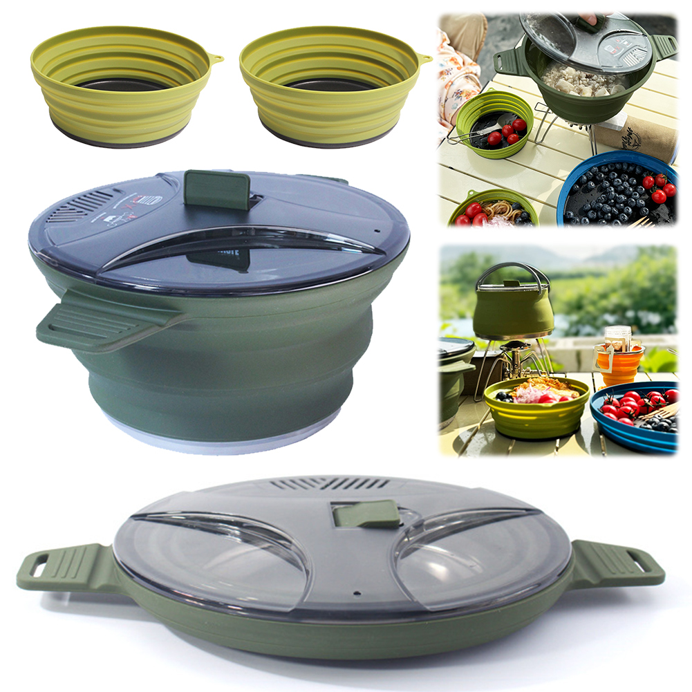 Outdoor Camping Folding Pot, S – обзор и цена Outdoor Camping Utensils