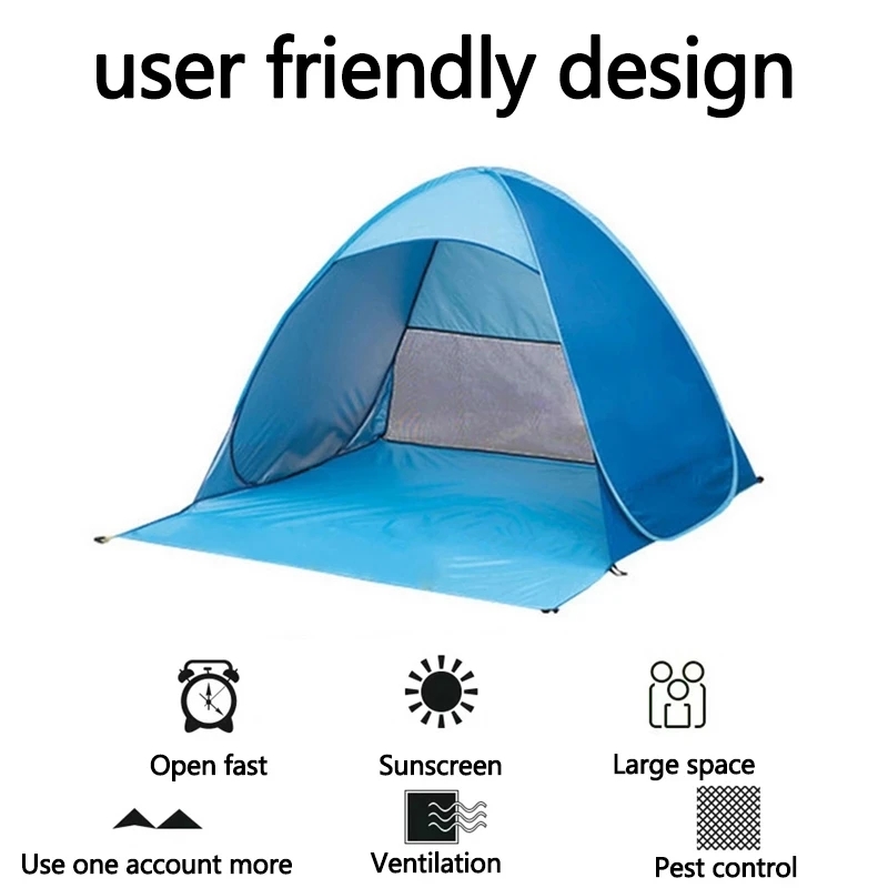 Quick Automatic Opening beach  – обзор и цена Outdoor Camping Automatic Quick Opening Tent
