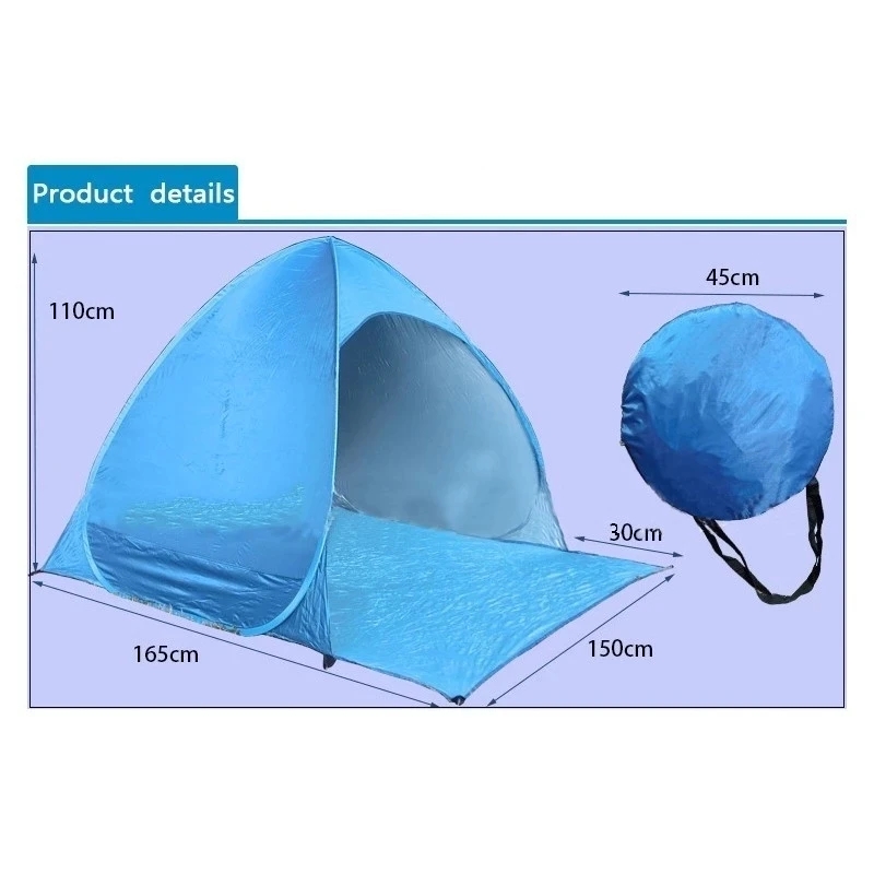 Quick Automatic Opening beach  – обзор и цена Outdoor Camping Automatic Quick Opening Tent