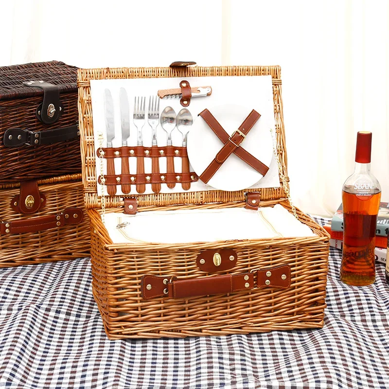 Family outing picnic basket, o – обзор и цена Outdoor Camping Food