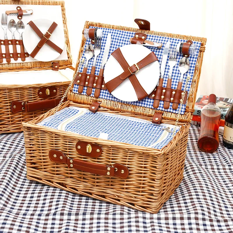 Family outing picnic basket, o – обзор и цена Outdoor Camping Food