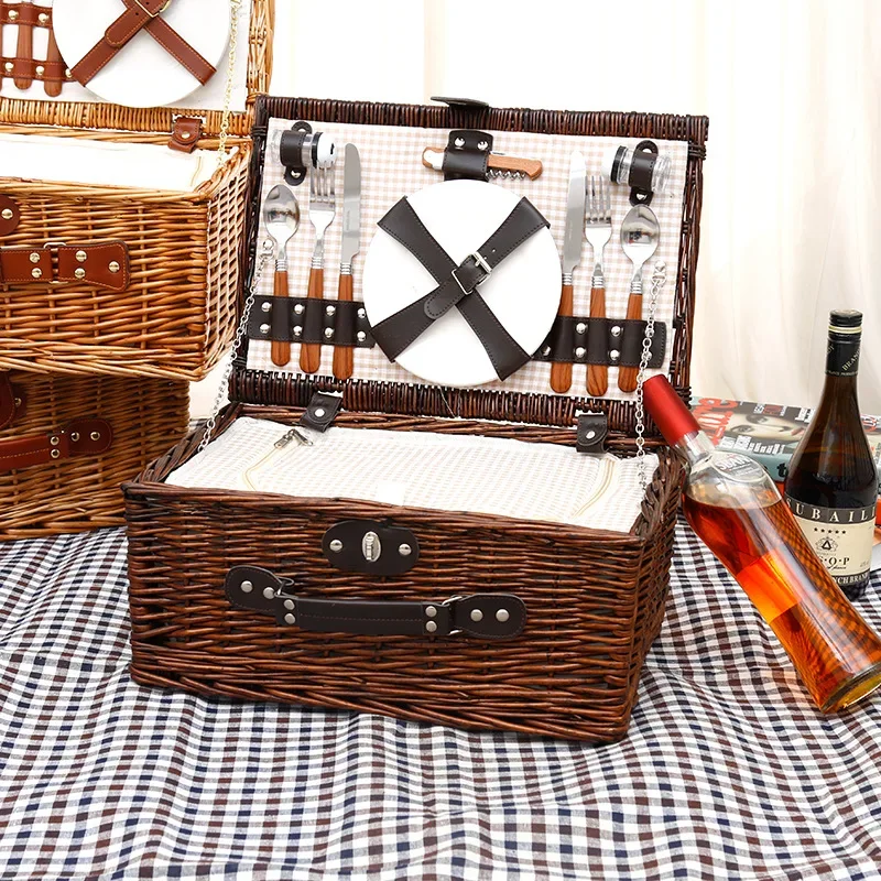Family outing picnic basket, o – обзор и цена Outdoor Camping Food