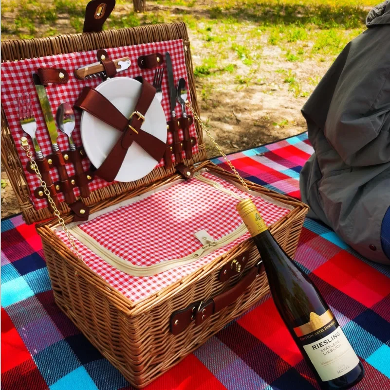 Family outing picnic basket, o – обзор и цена Outdoor Camping Food
