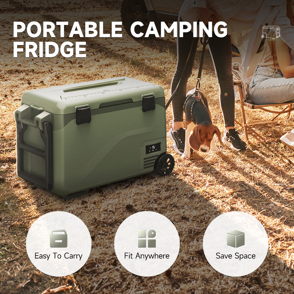 GS40-W Dual-zone Car Fridge 12 – обзор и цена Outdoor Camping Zone