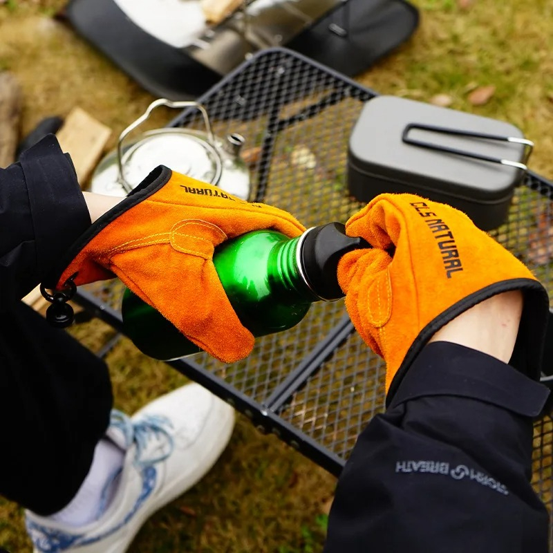 Heat Resistant BBQ Gloves Cowh – обзор и цена Outdoor Camping Grill