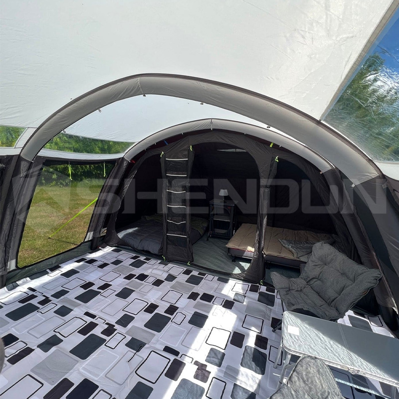 Inflatable Awning Caravan Tent – обзор и цена Outdoor Camping Tent