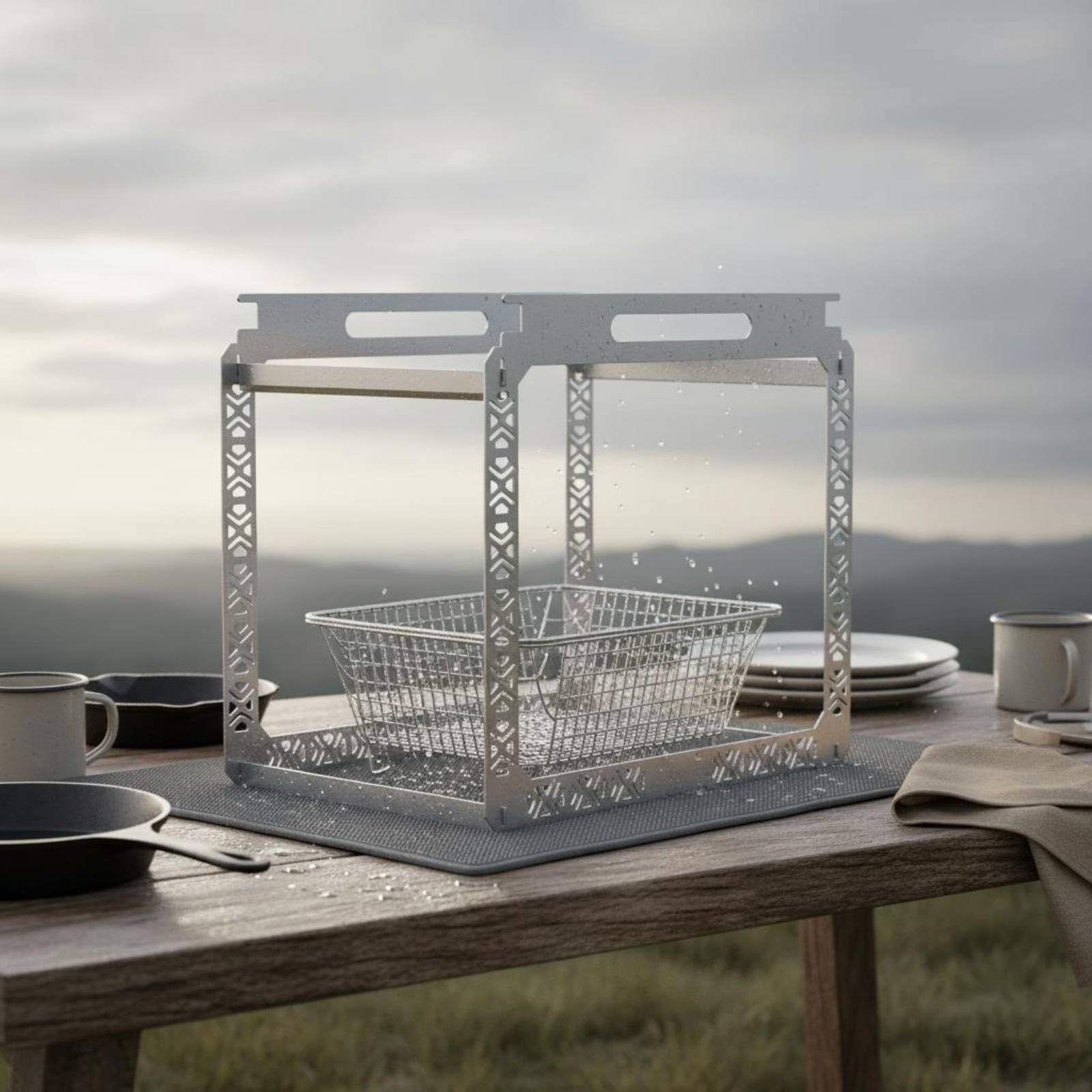 IGT Hanging Rack Rust Resistan – обзор и цена Outdoor Camping Table