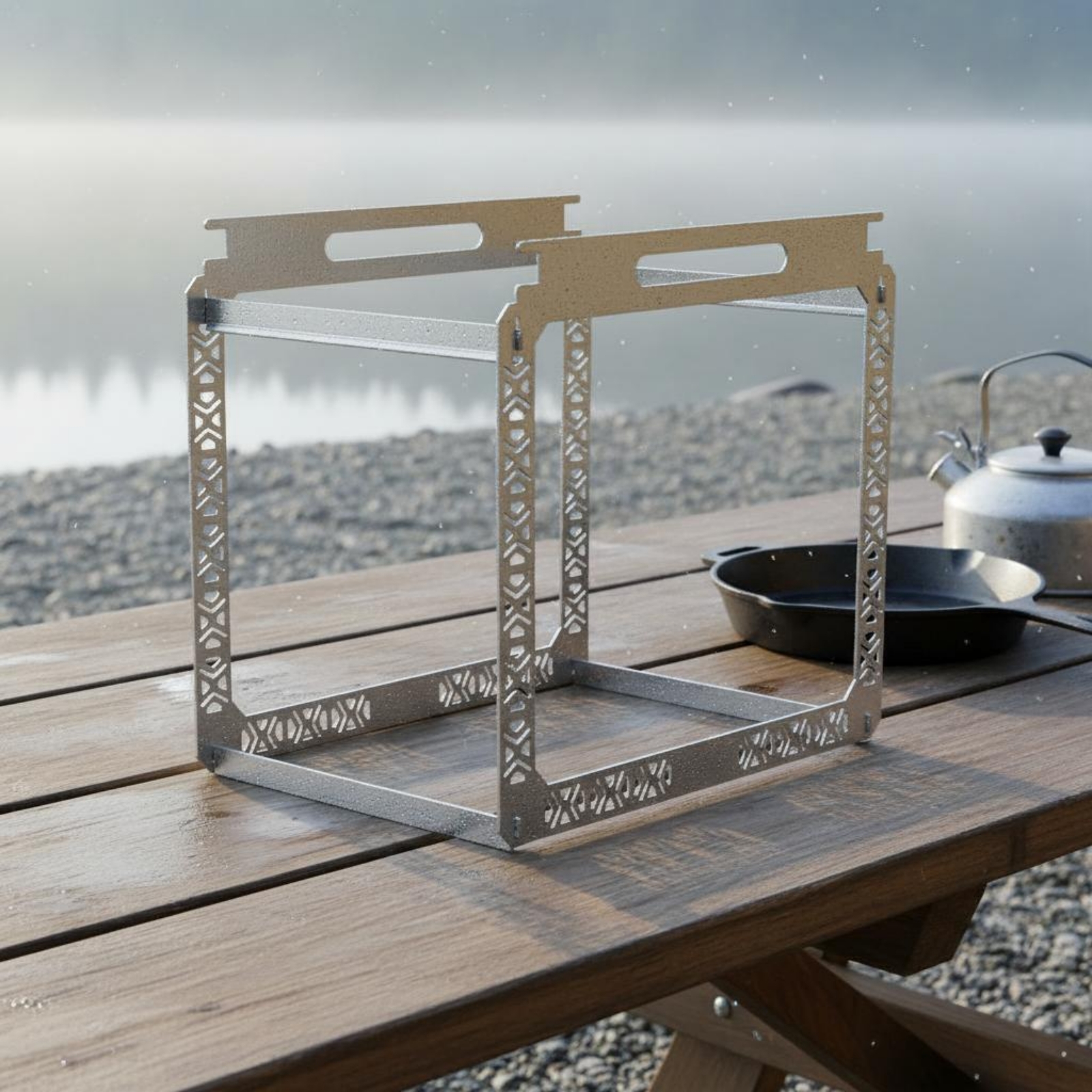 IGT Hanging Rack Rust Resistan – обзор и цена Outdoor Camping Table