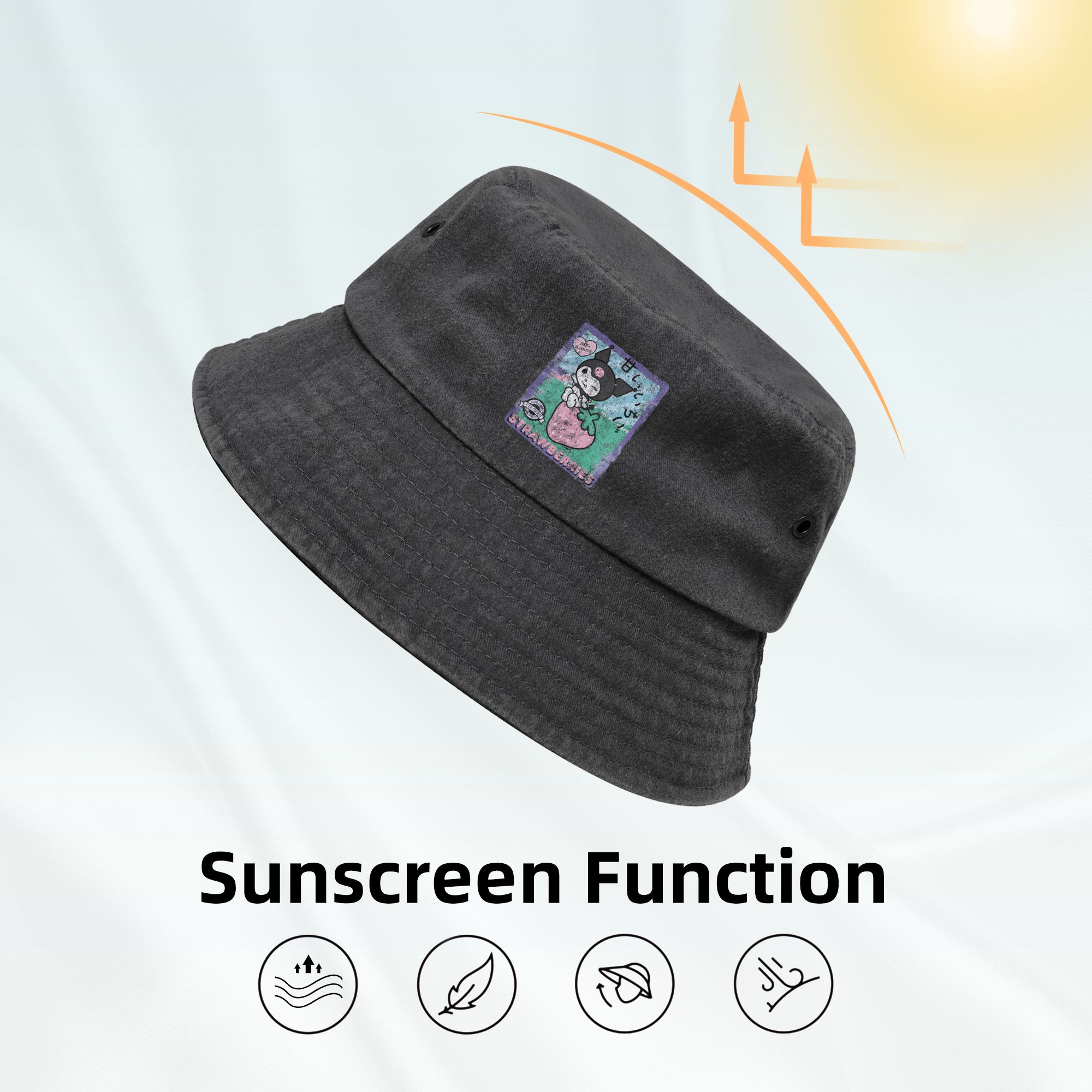 Woman Bucket Hat Kuromi Strawb – обзор и цена Outdoor Camping Ideas For Adults