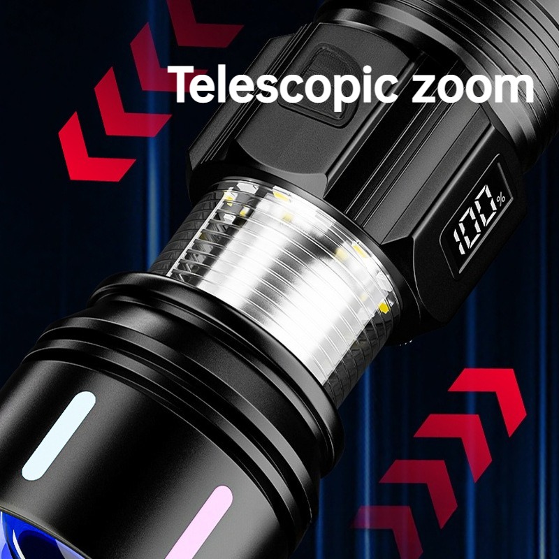 Strong Light LED Flashlight Te – обзор и цена Outdoor Camping Lampe