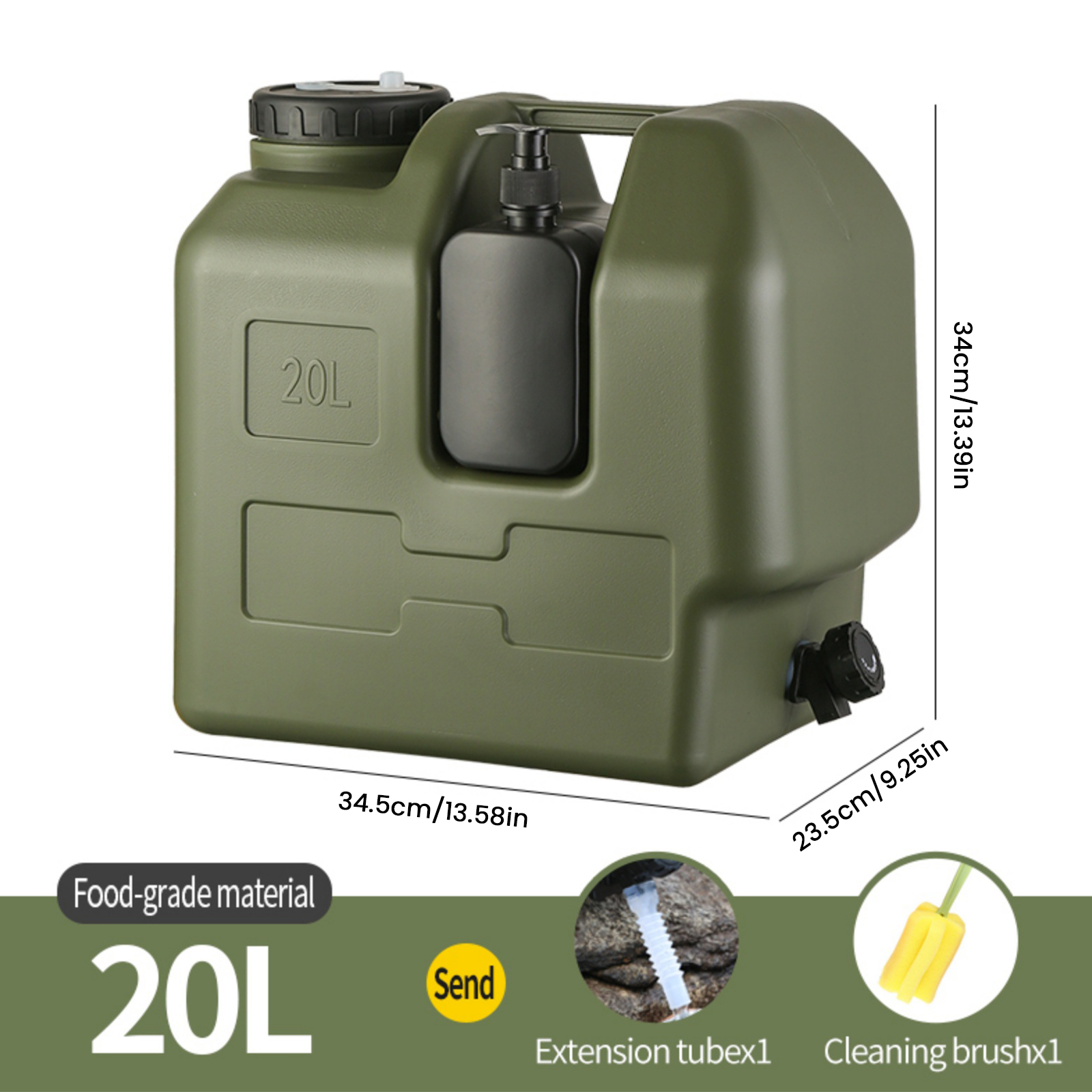 15/20L Portable Camping Water  – обзор и цена Outdoor Camping Kettle