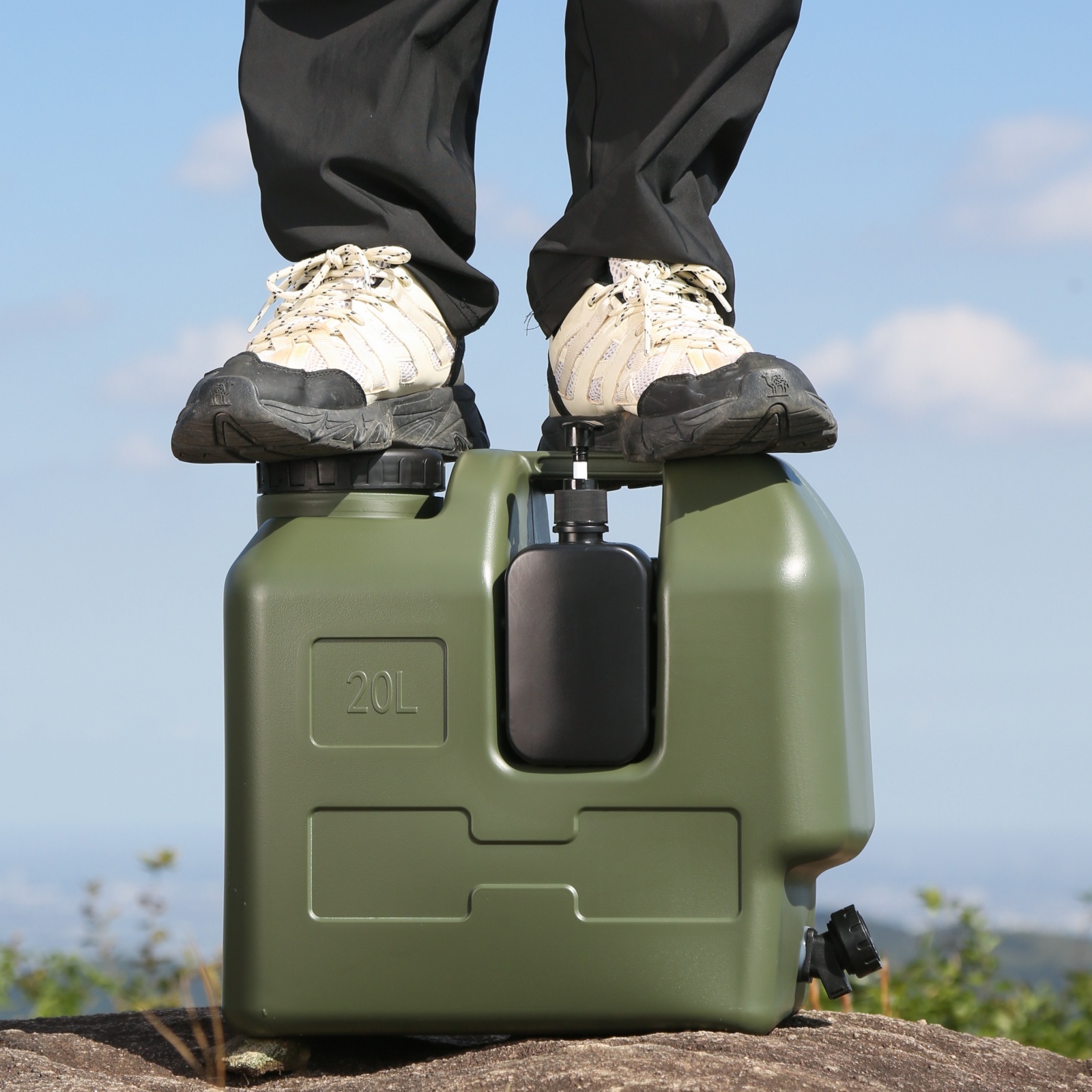 15/20L Portable Camping Water  – обзор и цена Outdoor Camping Kettle