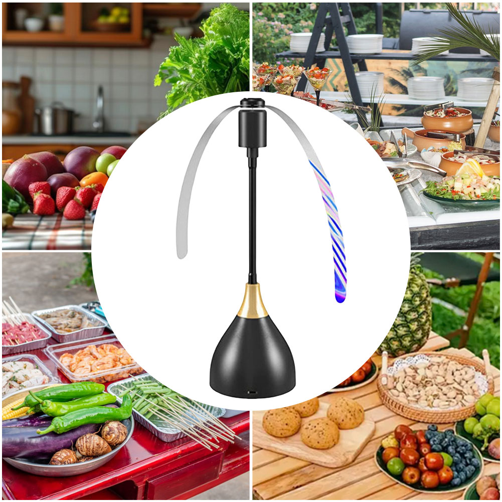 1/2PCS Fly Repeller Table Fan  – обзор и цена Outdoor Camping Table