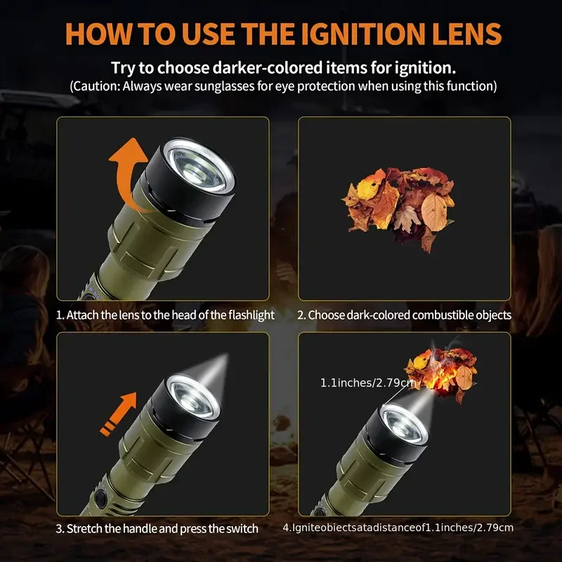 Ultra Powerful Flashlight Conc – обзор и цена Outdoor Camping Lampe