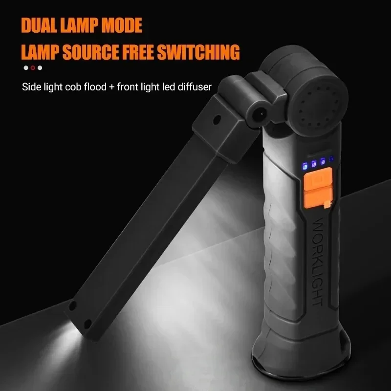 Portable COB LED Flashlight US – обзор и цена Outdoor Camping Lampe