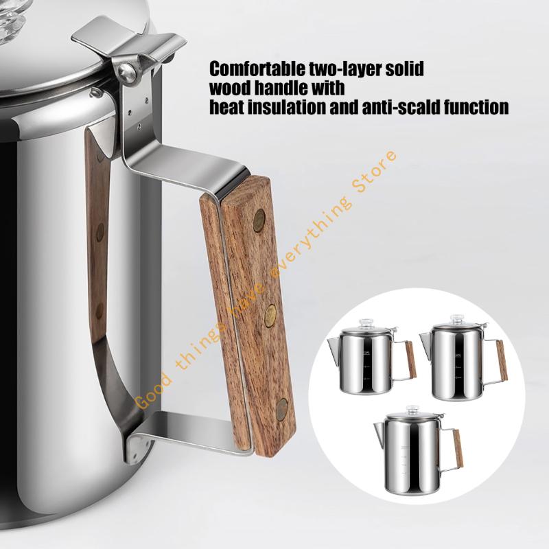 Sturdy Nonrust Steel Camping C – обзор и цена Camp Percolator Coffee