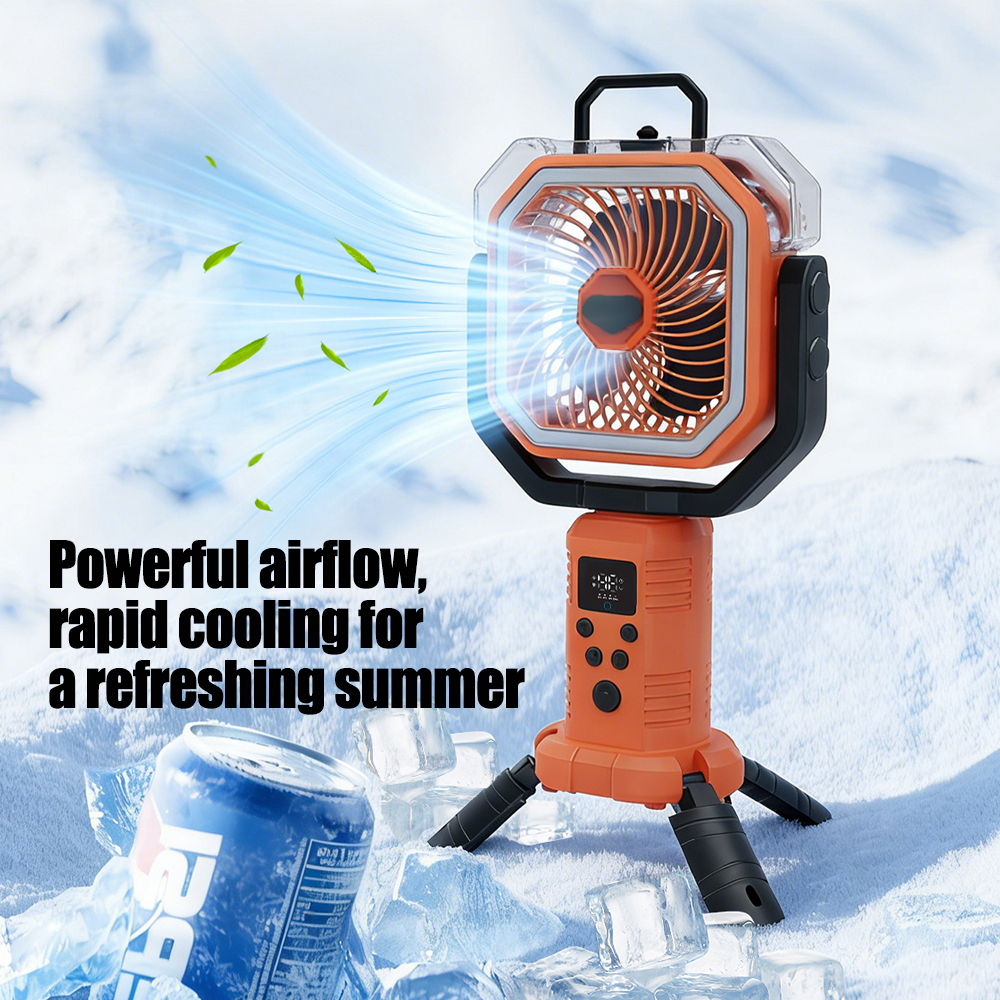 30000mAh Cooling Floor Fan wit – обзор и цена Outdoor Camping Fans