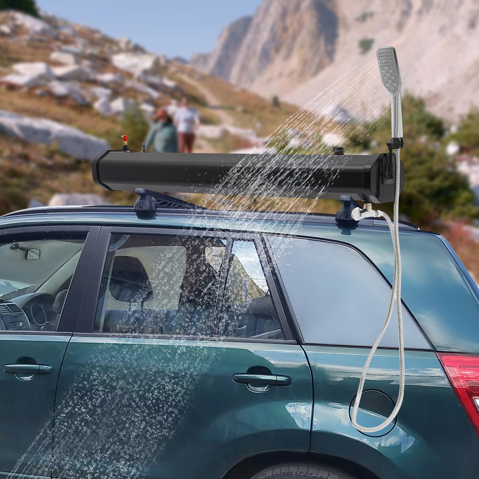 20L Portable Solar Shower, Roo – обзор и цена Outdoor Camping Water Tank