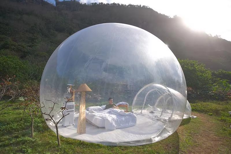 3M Outdoor Huge Inflatable Toy – обзор и цена Outdoor Camping Inflatable Bubble Tent Large Diy Home