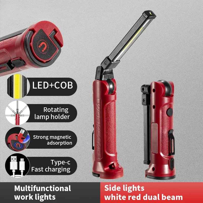 COB LED Work Light Rechargeabl – обзор и цена Outdoor Camping Lampe