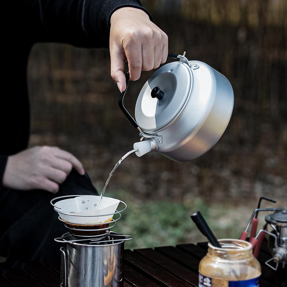 800ml Outdoor Portable Teapot  – обзор и цена Outdoor Camping Kettle