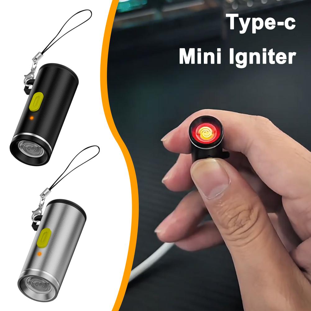 Type-C Mini Windproof Heating  – обзор и цена Outdoor Windproof Lighter