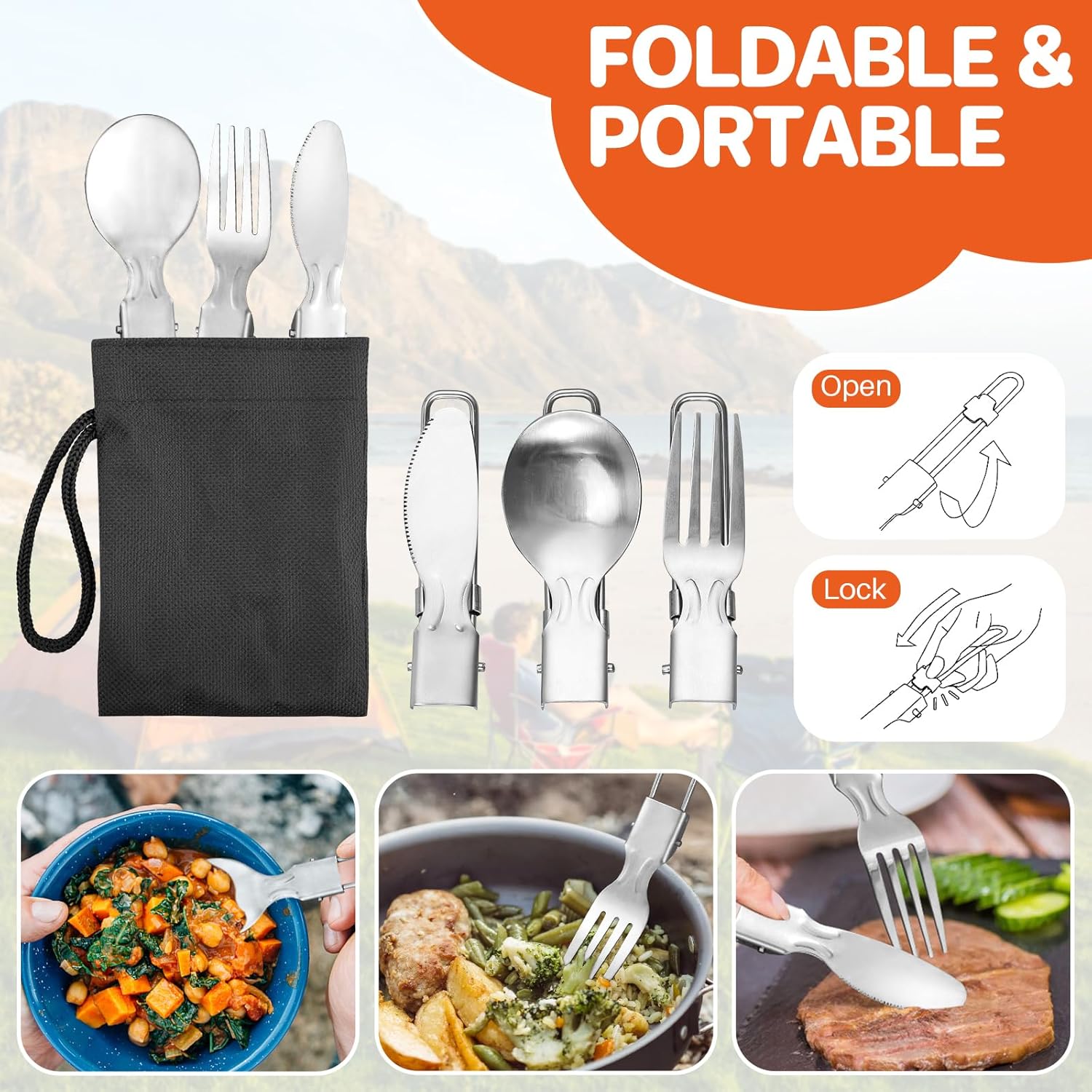 Non-Stick Camping Cookware Set – обзор и цена Outdoor Camping Kettle