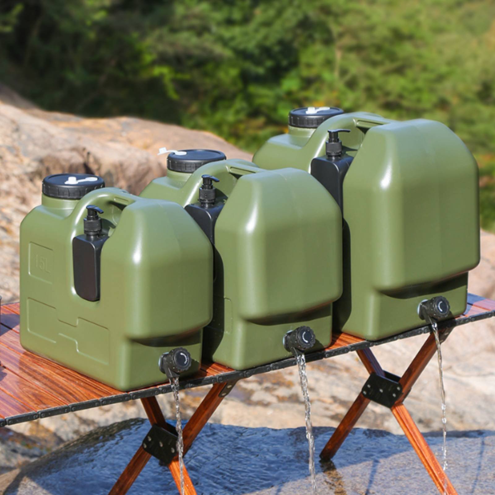 Water Container with Spigot Fo – обзор и цена Outdoor Camping Food