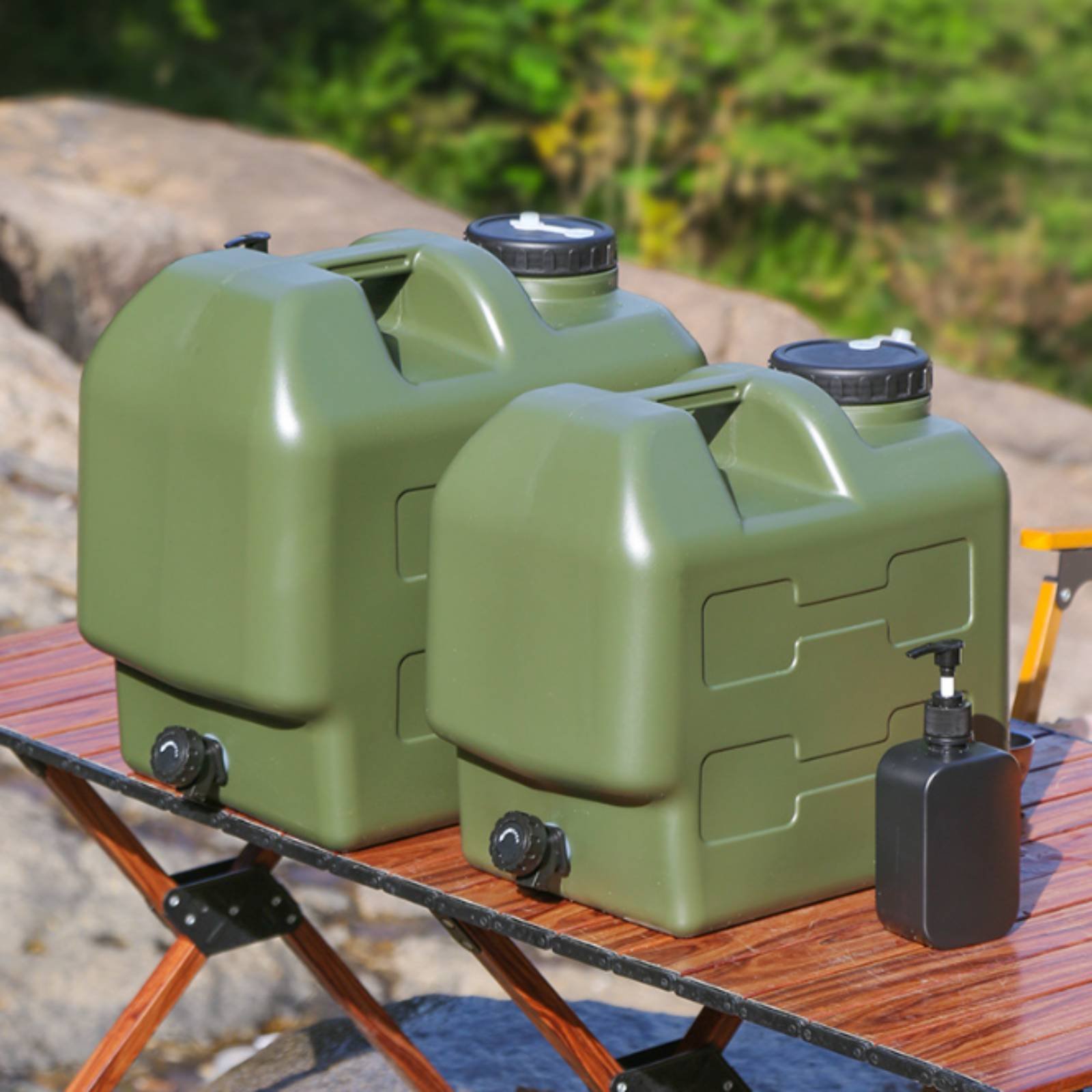 Water Container with Spigot Fo – обзор и цена Outdoor Camping Food