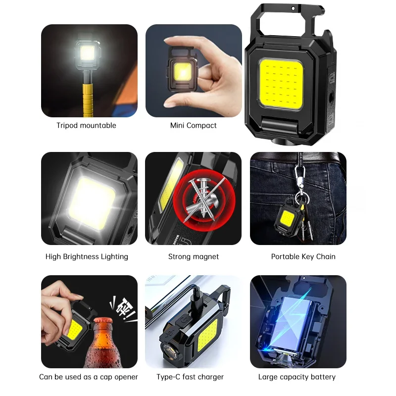Mini Flashlight Keychain Light – обзор и цена Outdoor Camping Lampe