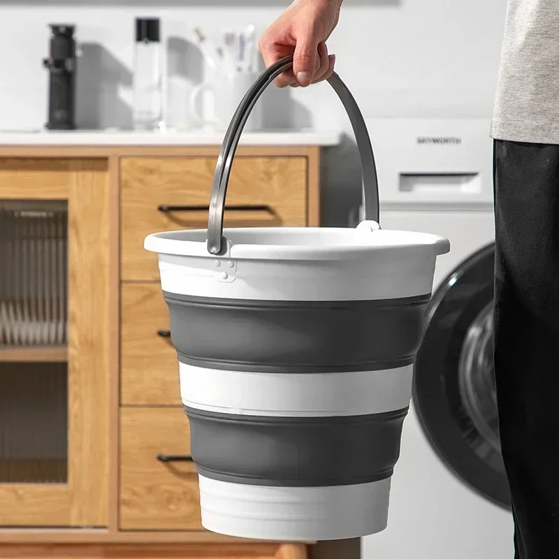 Collapsible Bucket 5L-15L Stri – обзор и цена Outdoor Camping Bin