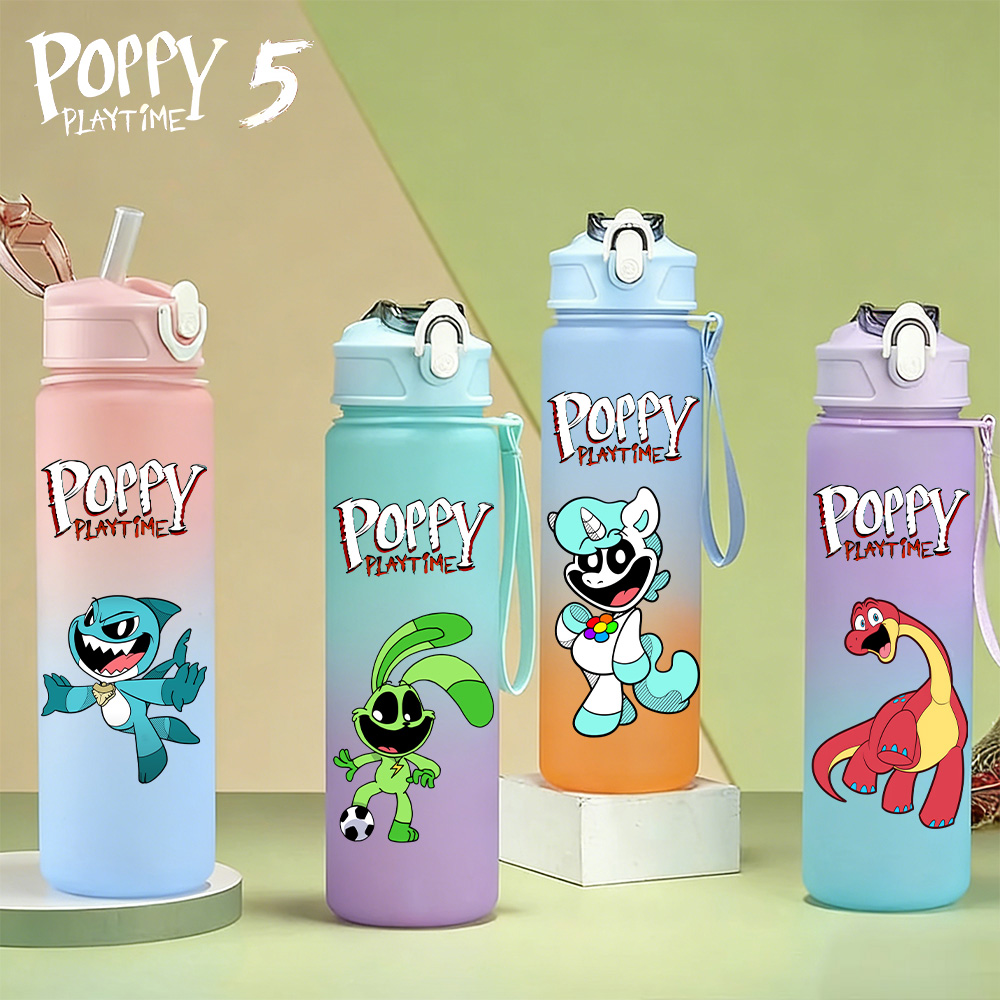 750ml Poppy Playtime Straw Bot – обзор и цена Outdoor Camping Water Tank